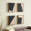 Shift Framed Art, Set of 4