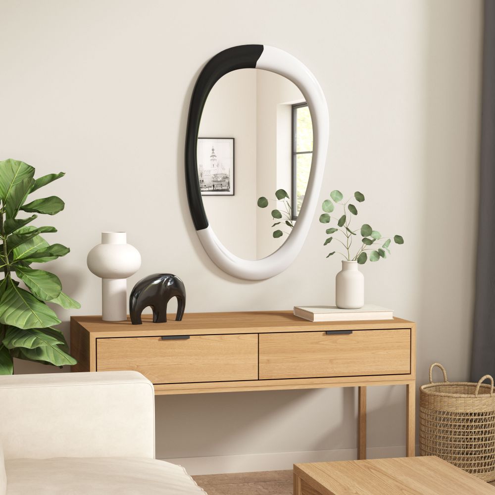 Muna Mirror White