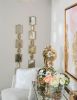 Geometrical Gold Mirrored Wall Decor