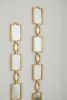 Geometrical Gold Mirrored Wall Decor