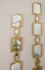 Geometrical Gold Mirrored Wall Decor