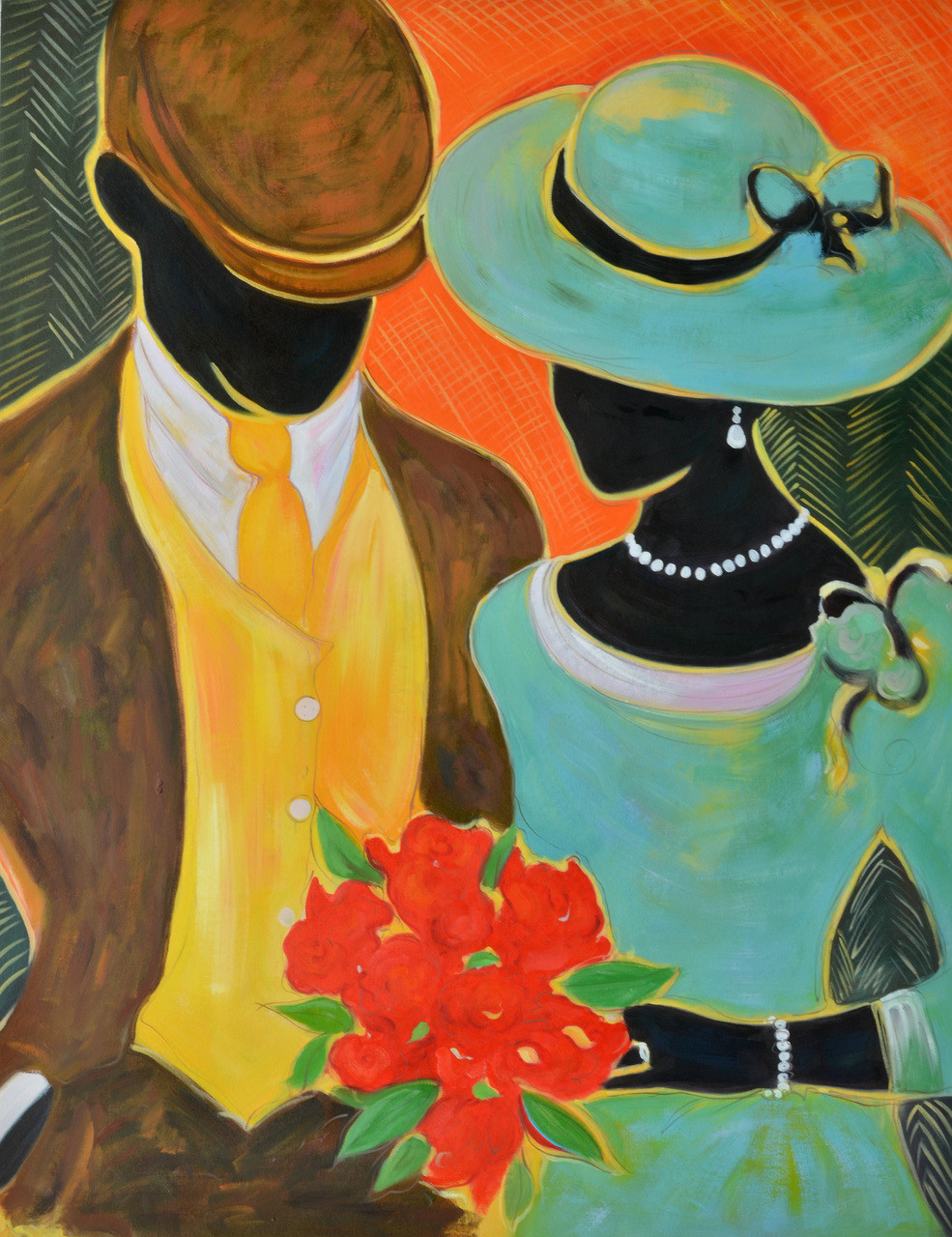 Couple Gallery Wrapped
