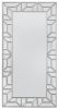 Deco Wall Mirror Leaner - Silver