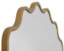 Gold Scalloped Wall Mirror