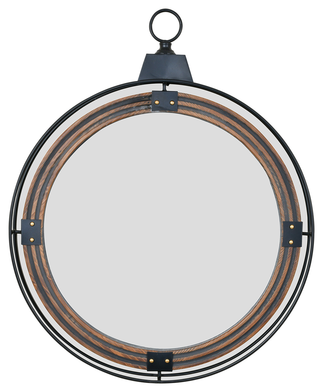 Nautical Porthole-Inspired Wall Mirror