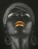 Beautiful African Woman Portrait Giclee