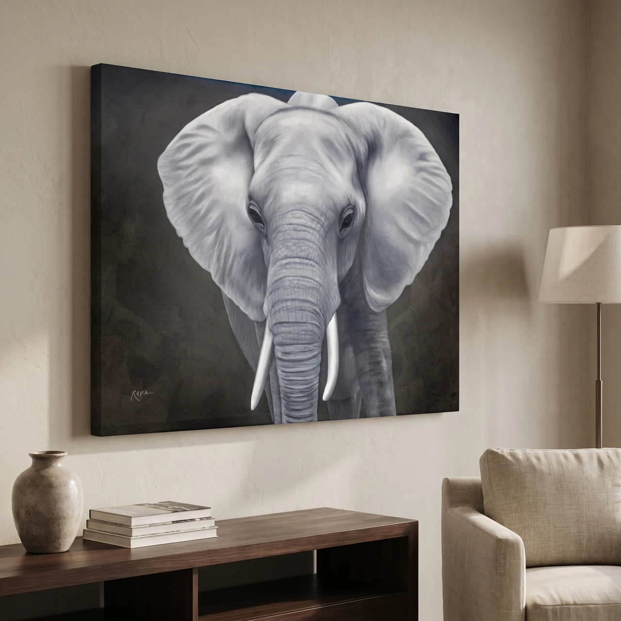AFD Elephant Art 36x48