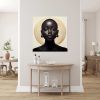 African American Woman Portrait Giclee 40x40