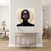 African American Woman Portrait Giclee 40" x  40"