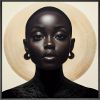 African American Woman Portrait Giclee 40x40