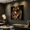 Portrait of African American Woman Giclee 36x48