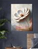 White Open Flower Giclee 36x48