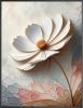 White Open Flower Giclee 36x48