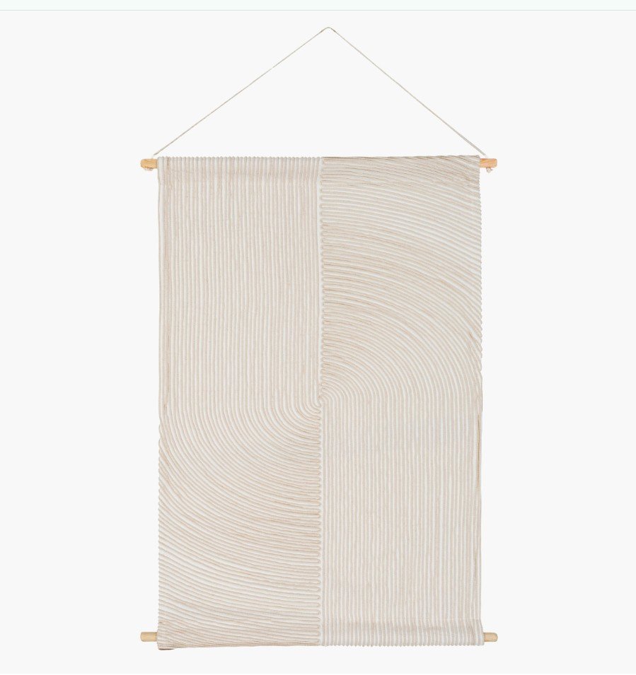 Pax Wall Hanging, Ivory/Beige