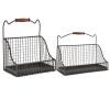 Hanging Wire Baskets-Set of 2
