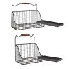Hanging Wire Baskets-Set of 2