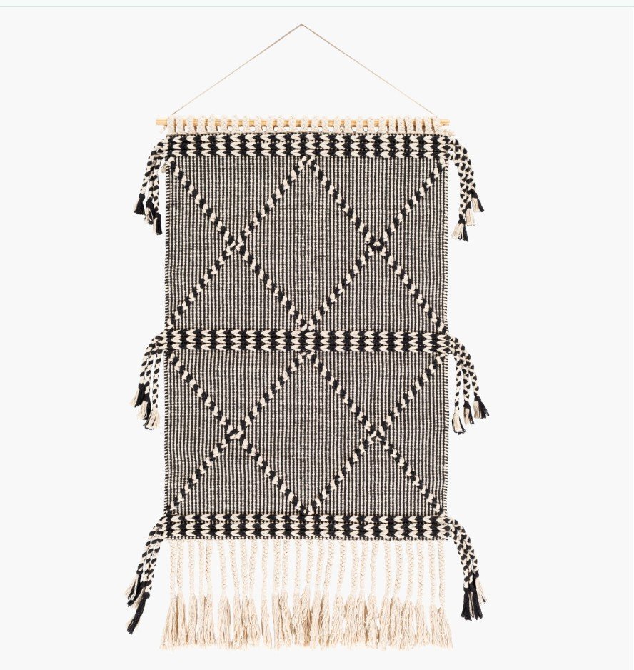 Kahlo Wall Hanging, Beige
