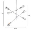 Brixton Ceiling Lamp Chrome