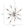 Pulsar Ceiling Lamp Chrome