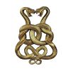 Egyptian Infinity Cobra Twins Plaque