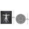 Vitruvian Man Plaque