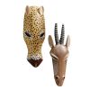 Jaguar & Gemsbok Masks Set of 2