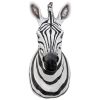 Zebra Head Wall Sculpture