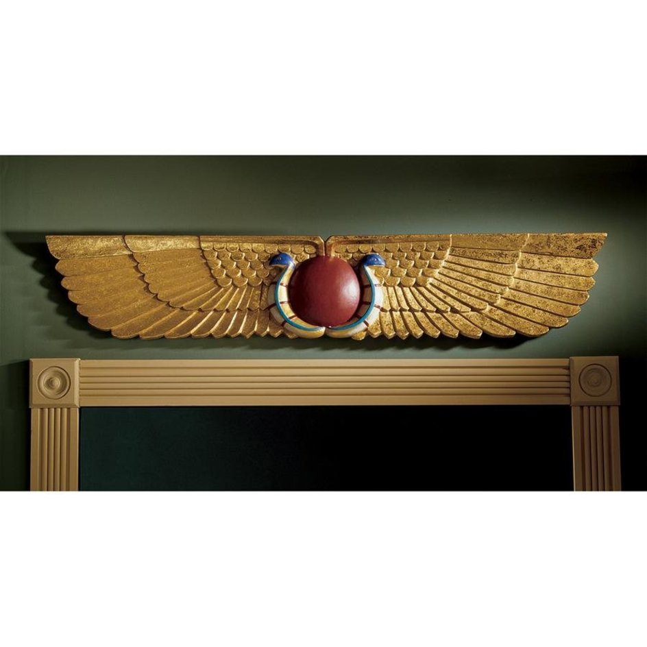 Egyptian Temple Pediment