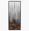 Eventide Framed Art, Metallic Gray
