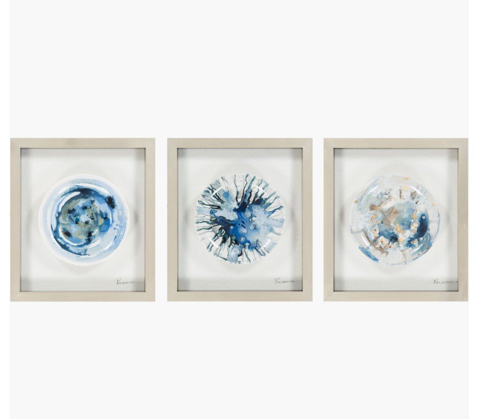 Stella Framed Art, Set of 3