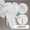 The Savannah Mini Elephant Head Faux Taxidermy Single Color