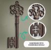 Rustic Bronze Skeleton Key Wall Decor
