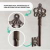 Rustic Bronze Skeleton Key Wall Decor