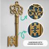 Gold Skeleton Key Wall Decor