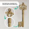 Gold Skeleton Key Wall Decor