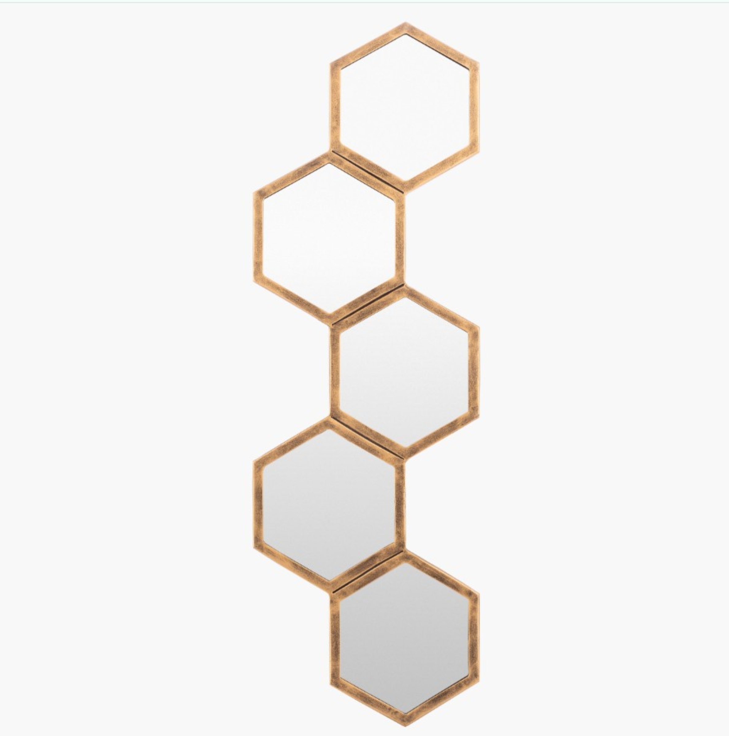 Honeycomb Accent Mirror