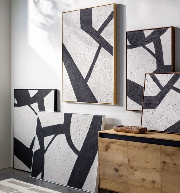 Aasmaa Framed Art, 21" x 19", Set of 2