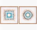 Chromatic Framed Art, Set of 2