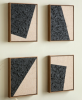 Shift Framed Art, Set of 4