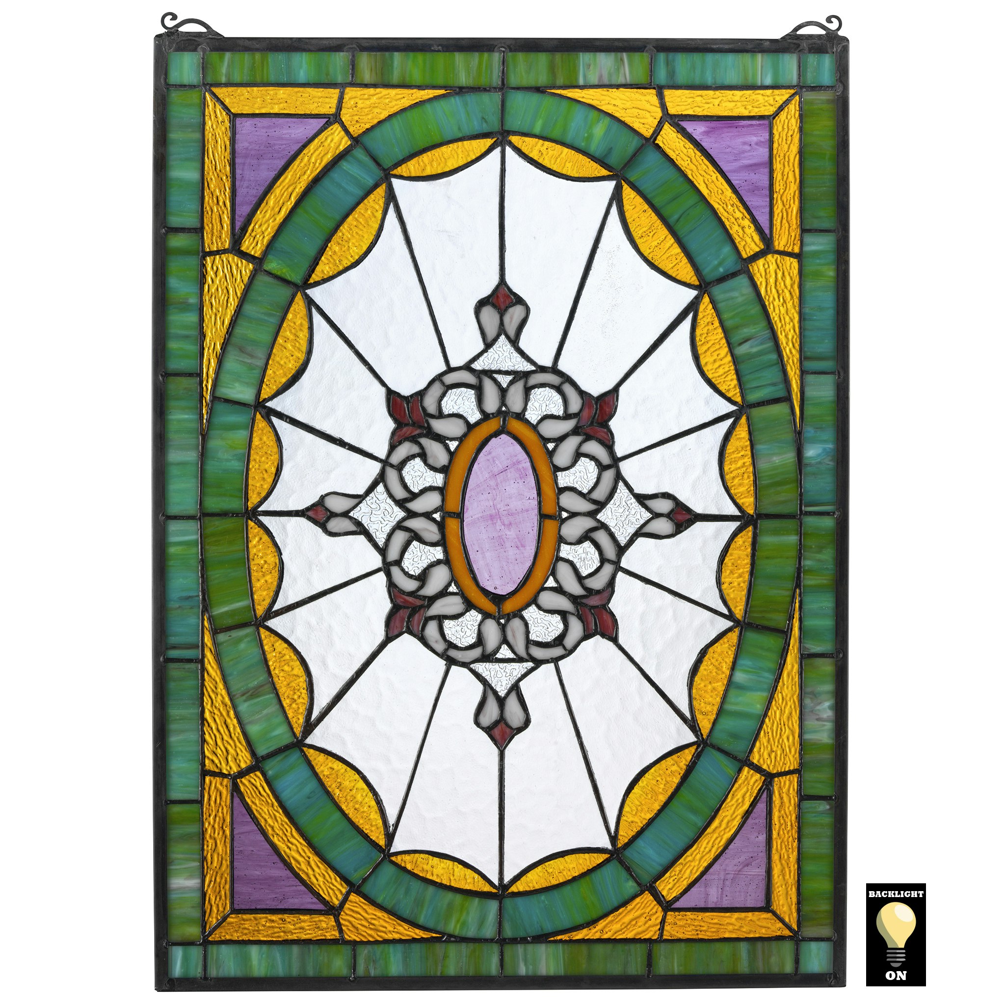 Monte Carlo Stained Glass Window