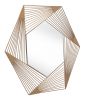 Aspect Hexagonal Mirror Copper