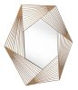 Aspect Hexagonal Mirror Copper