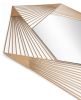 Aspect Hexagonal Mirror Copper