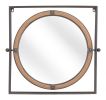 Capell Mirror Antique Gray