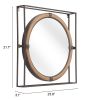 Capell Mirror Antique Gray