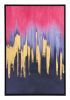 Sunset Wave Canvas Wall Art Multicolor