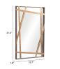 Tolix Mirror Antique Gold & Black