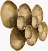 Aaina Wall Sculpture Gold