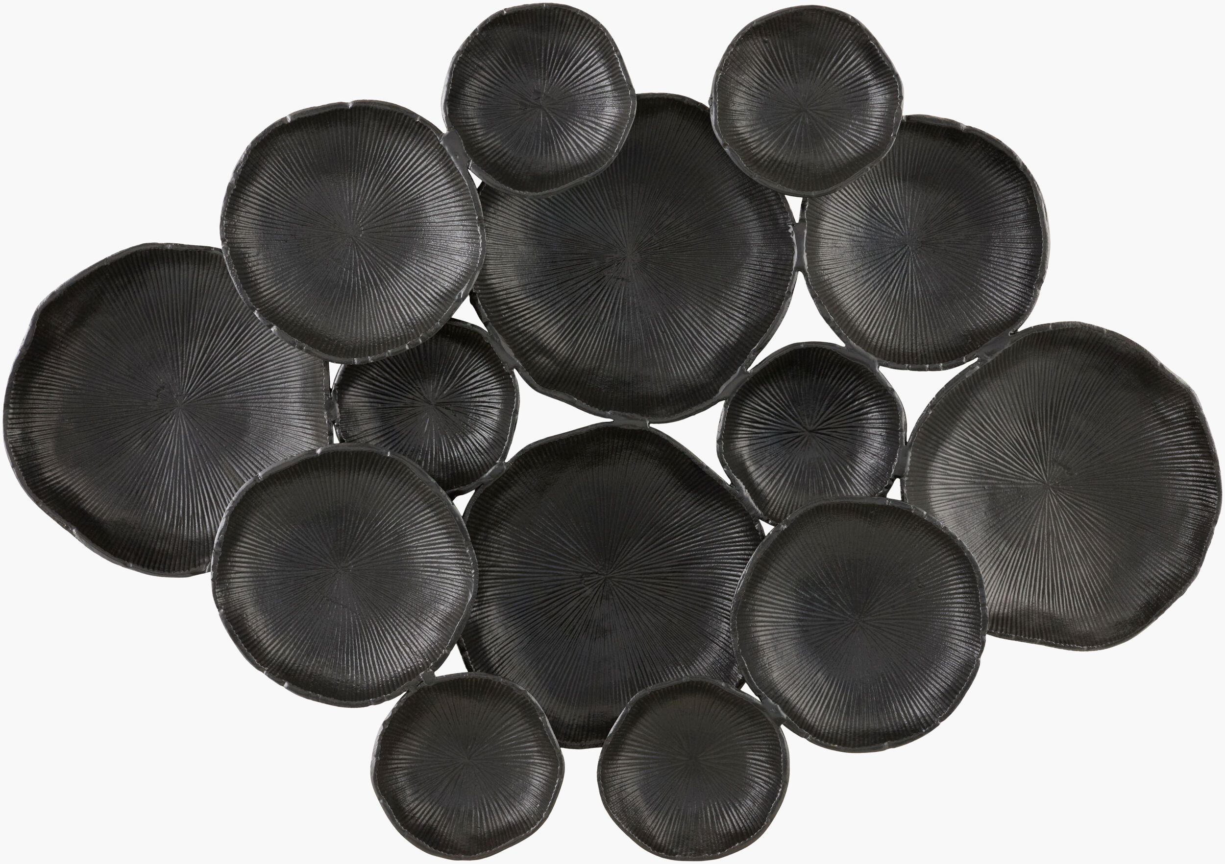 Aaina Wall Sculpture Black
