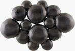 Aaina Wall Sculpture Black